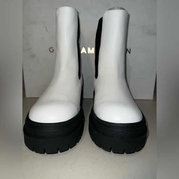 🤍 NIB! Good American Chelsea Leather Boots - Picture 5 of 9